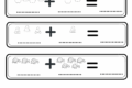 Carte dell'addizione- Schede da colorare e plastificare